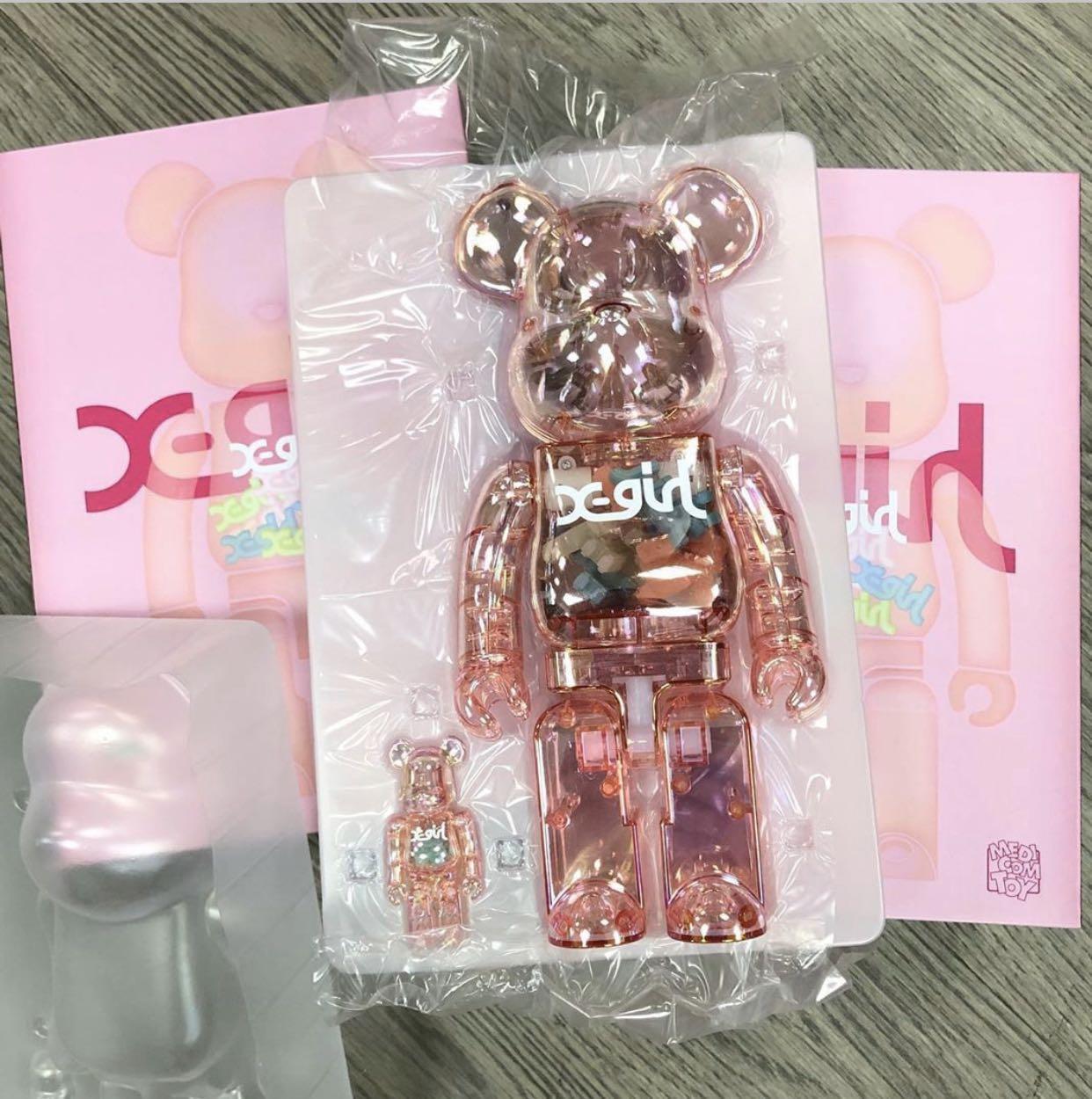 Bearbrick 400%+100% Xgirl 2020 be@rbrick, 興趣及遊戲, 玩具& 遊戲類