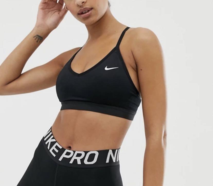 BNIB NIKE Indy Sports Bra Black Women s Fashion Activewear on Carousell