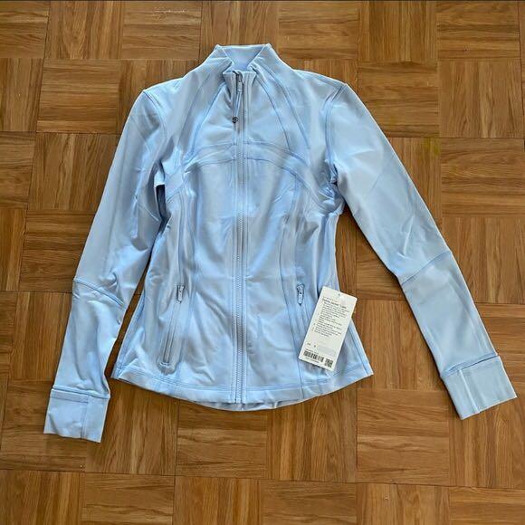 Lululemon define jacket Luon- Pastel Blue  - Depop