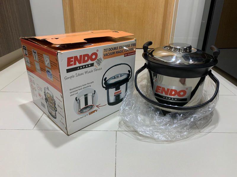 Brand New!! ‘ ENDO’ - 7 Ltrs Double Stainless Vacuum Magic Cooker