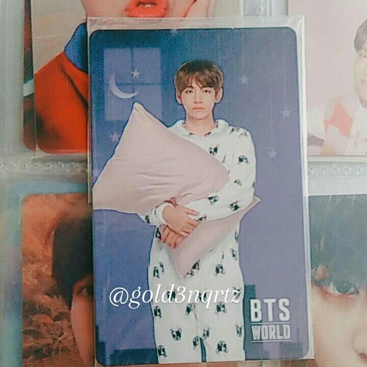 Bts Taehyung V Bts world game coupon Photocard, Hobbies ...
