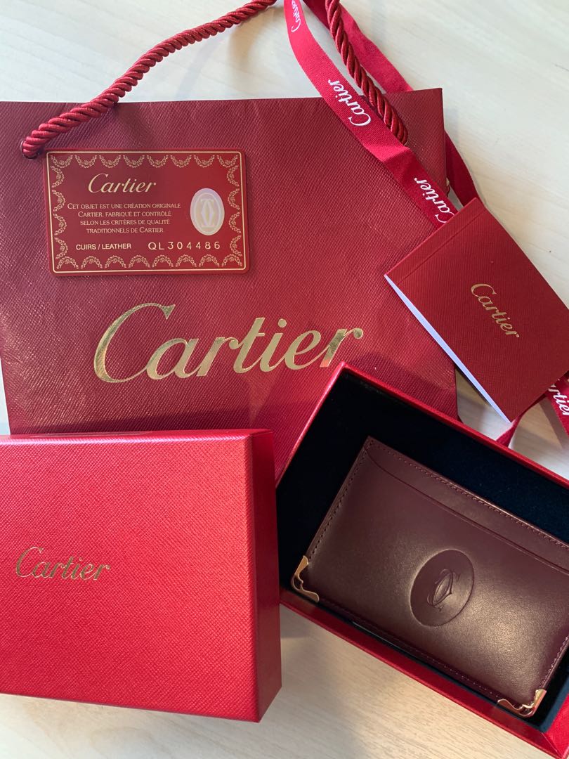 Cartier packaging best sale