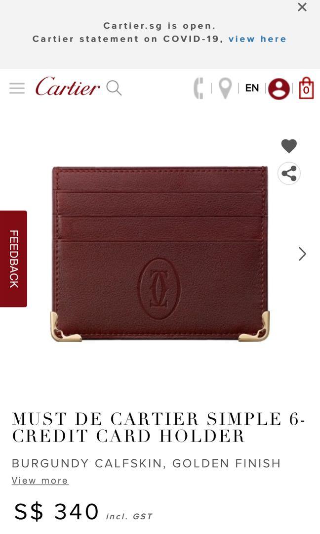 card holder cartier price