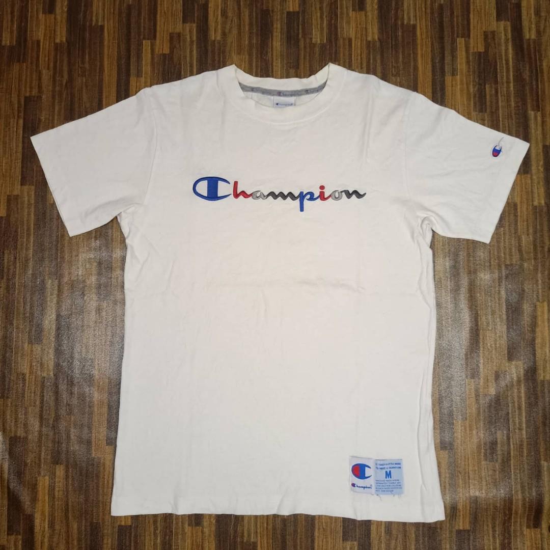 Harga champion script tee Outlet