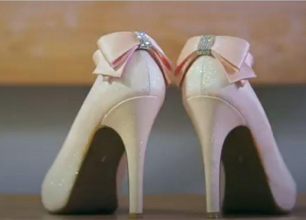 Cinderella Wedding Shoes Women s Fashion Footwear Heels on