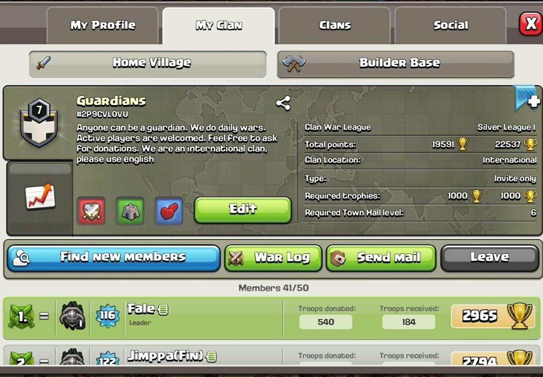 clash of clans for sale uk