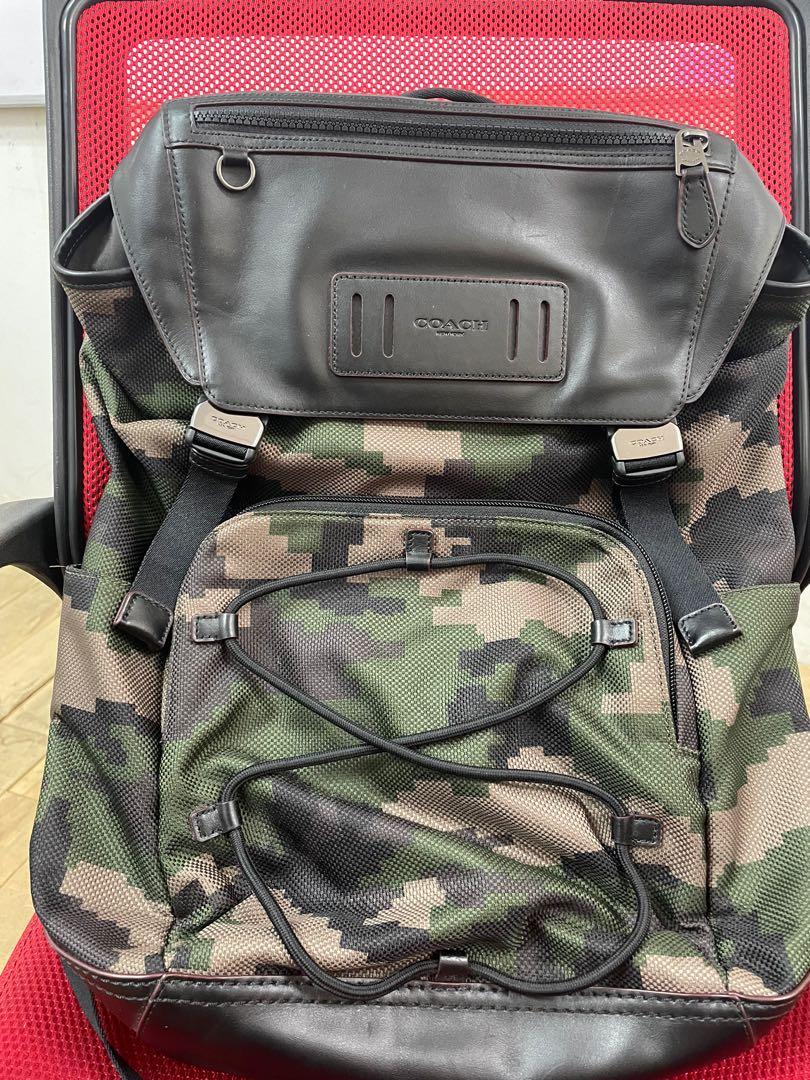 Coach sales army backpack