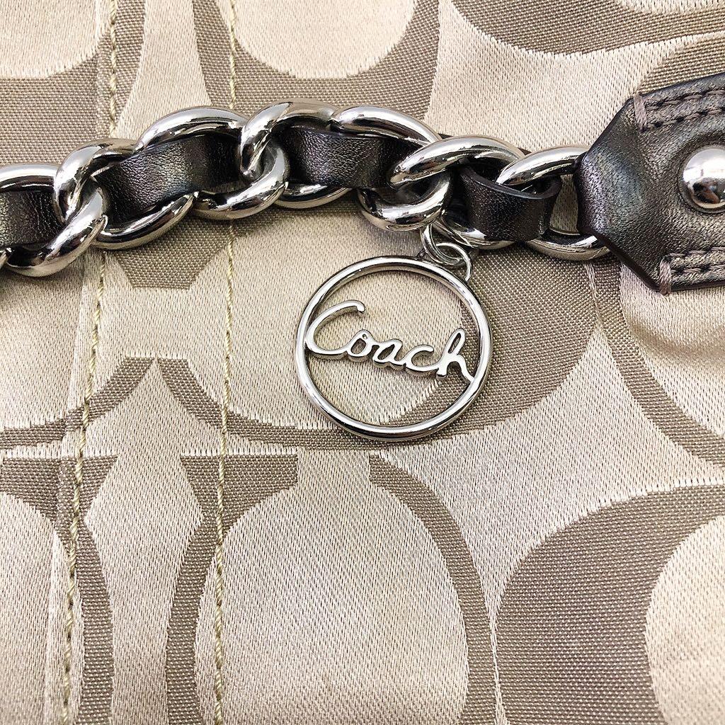 Signature chain duffle cheap