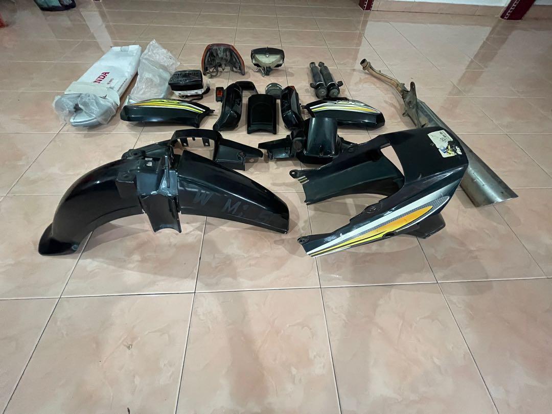 Cover Set Hijau Ori Motor Honda Ex5 High Power Limited Model Auto Accessories On Carousell