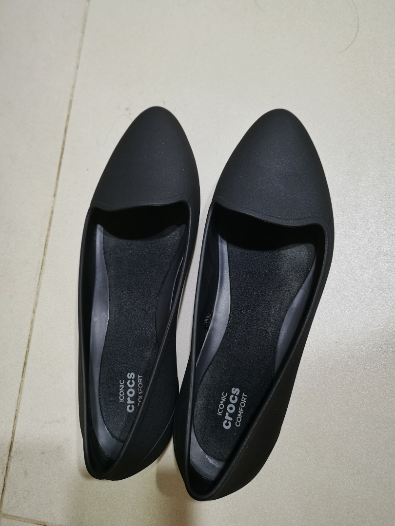 Crocs Iconic Comfort Flat Shoes Size 8 