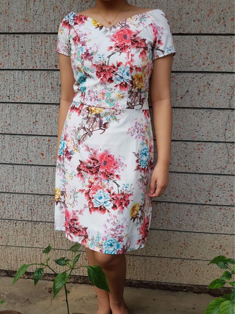 Dress Floral Unica Hija Women s Fashion Dresses Sets Dresses