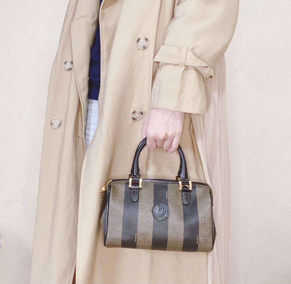 Fendi pequin boston bag Clearance