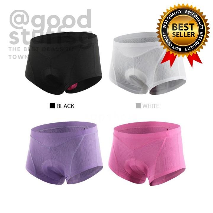 Womens Padded Bike Underwear  Bicycle Underwear Underpants