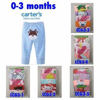 5in1 Baby Long pants for girl NB-24 month