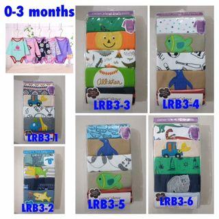5in1 Baby long sleeve romper for boy NB-24 month