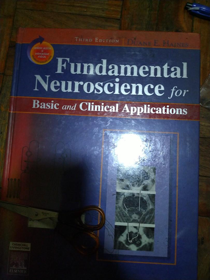 Fundamentals for Neuroscience Basic and Clinical Applications 3rd edition by Duane E. Haines (Category: Textbooks) located in Manila. Submitted by declutter.p (Listing ID 1056948151, Image 1). Description: Fundamentals Neuroscience for Basic and Clinical Applications 3rd edition by Duane E. Haines ORIGINAL PRICE 2200 SELLING FOR 1150 Condition: in mint condition; minimal to almost no highlights with plastic wrap. Original copy Reason for selling:
