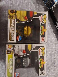 Funko Power rangers Dragonzords set!