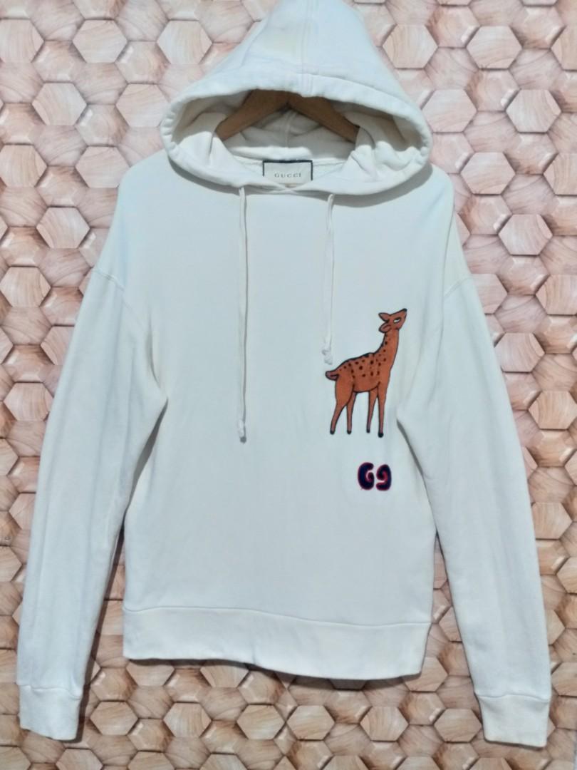 gucci deer hoodie