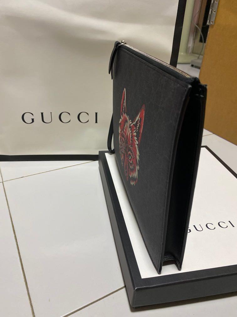 Gg supreme sales pouch with wolf