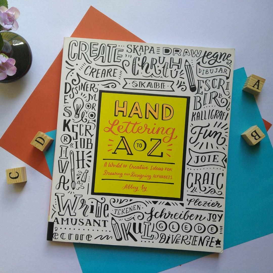 Hand lettering A to Z by Abbey Sy, Hobbies & Toys, Stationary & Craft ...