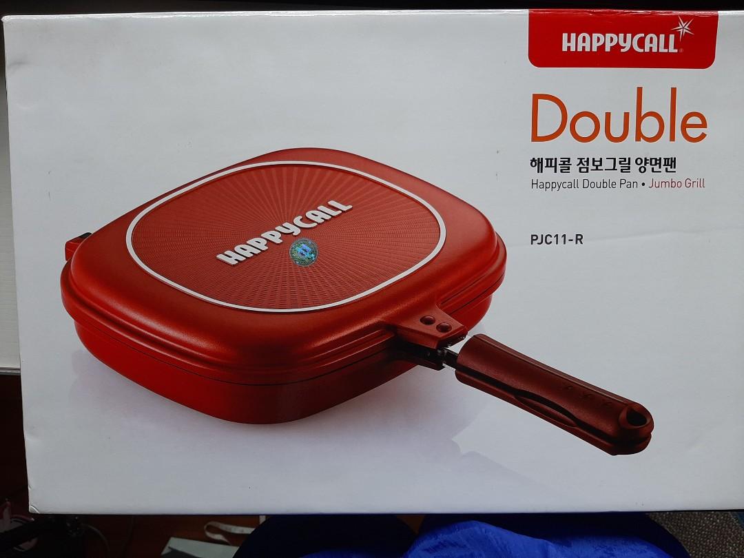 Happycall Jumbo Grill Double Pan, TV & Home Appliances, Kitchen