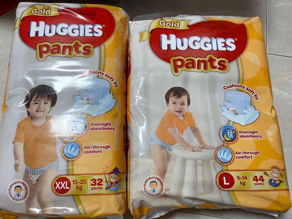 huggies gold pants size 4