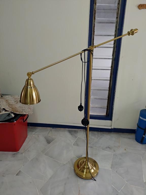 Barometer floor on sale lamp