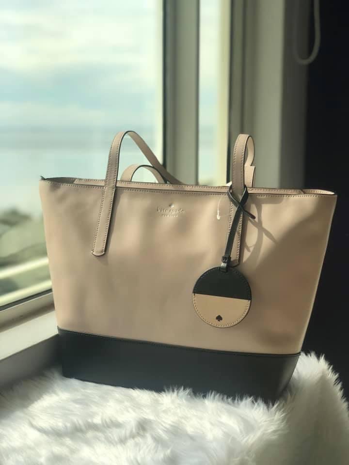 Kate Spade Briel Large Leather Tote Bag Women s Fashion Bags