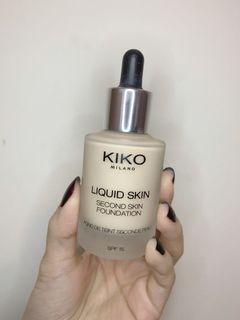Kiko 滴管柔光粉底液 第二層皮膚 Liquid Skin Second Skin Foundation
