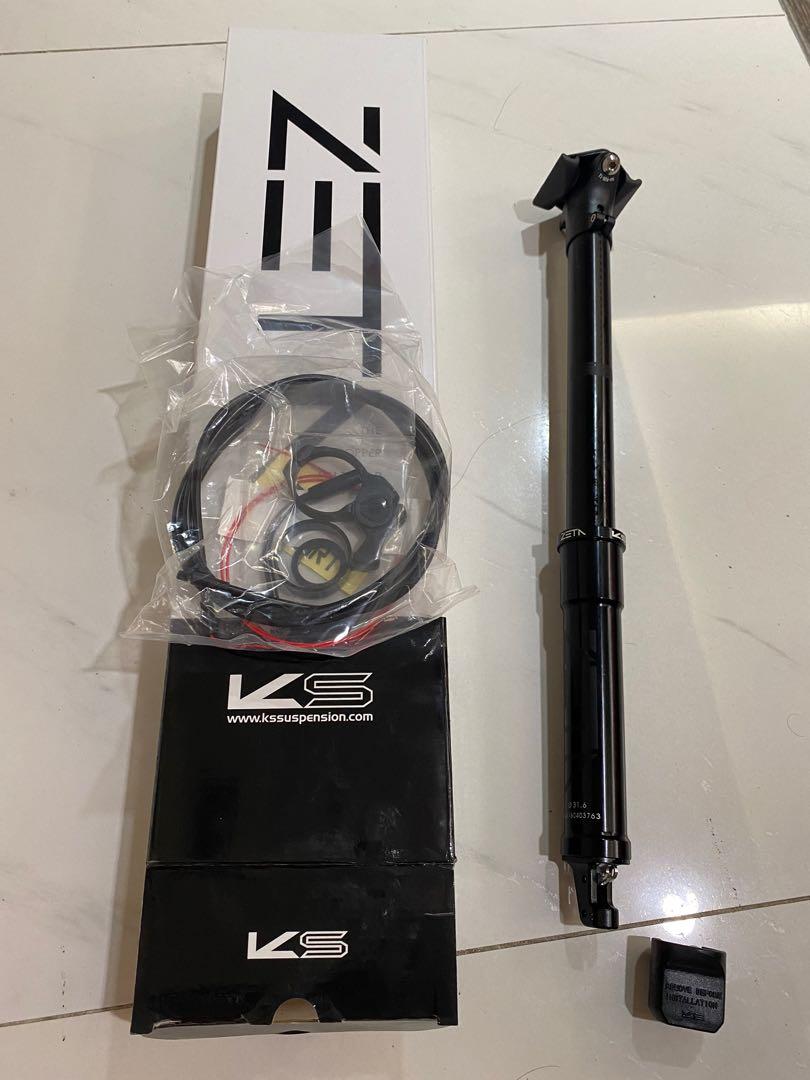KS Zeta Dropper Seatpost Sports Equipment Bicycles Parts