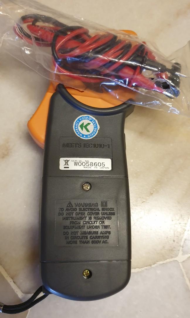 Kyoritsu Digital Clamp Meter KEW SNAP 2017, Health & Nutrition, Health