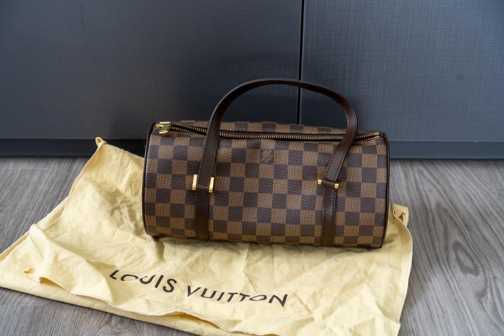 Louis Vuitton Damier Ebene Papillon Bag 28 Brown