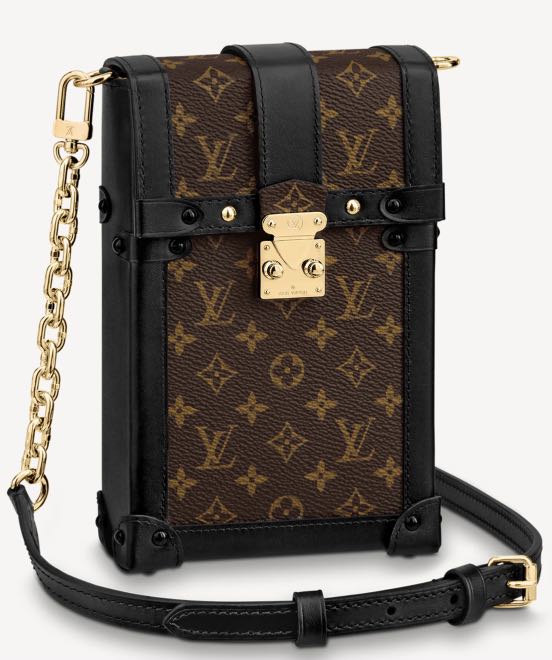 Lv Vertical trunk Pochette, Luxury, Bags & Wallets on Carousell