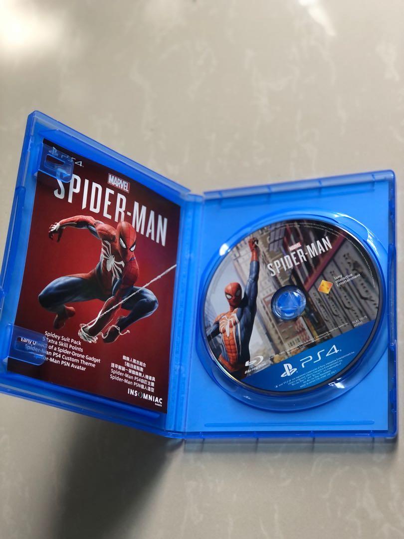 Marvel Spider Man PS4 (Category: PlayStation) located in Manila. Submitted by cbgapparel (Listing ID 1056912037, Image 3). Description: CD is very smooth no scratches .