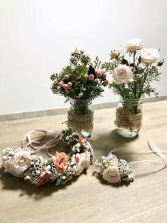Mason jar / flower jar
