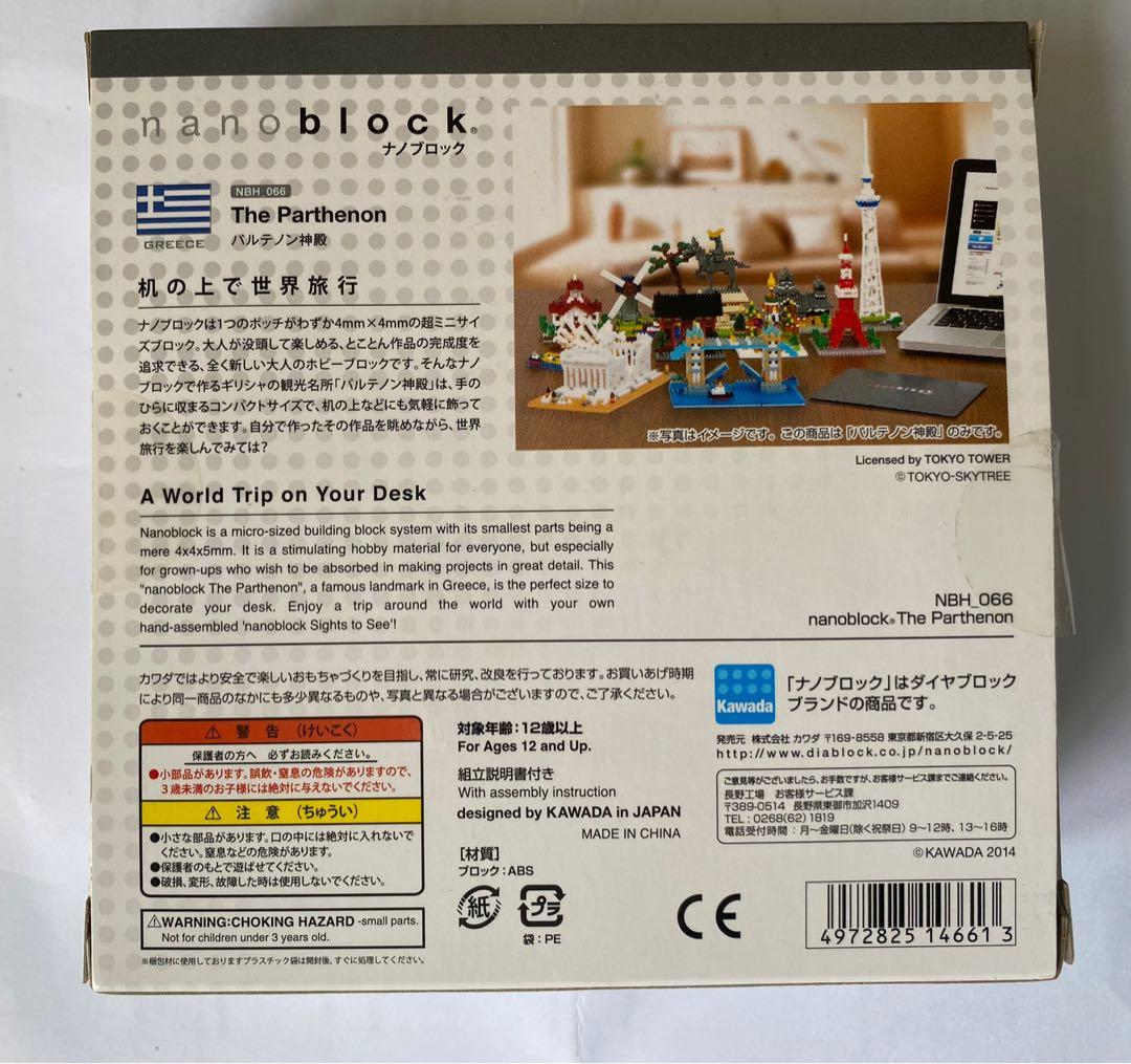 Nanoblock parthenon 2025