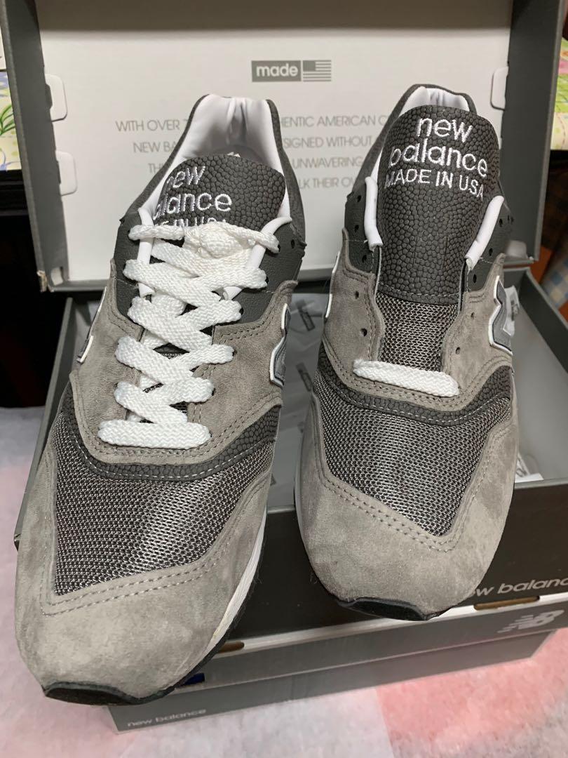 New balance classic grey gr 997 hot sale