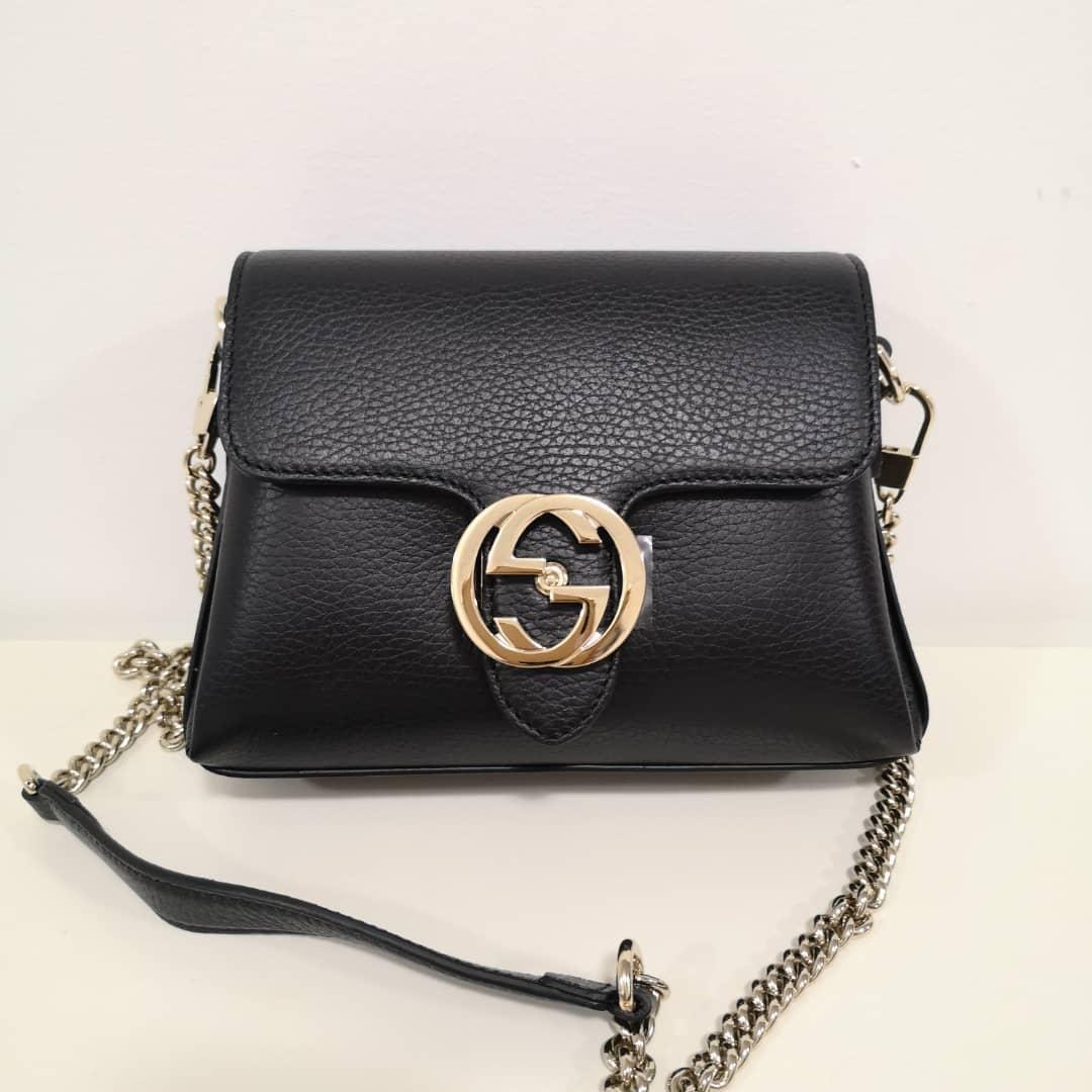 Gucci Interlocking Top Handle Bag, Luxury, Bags & Wallets on Carousell