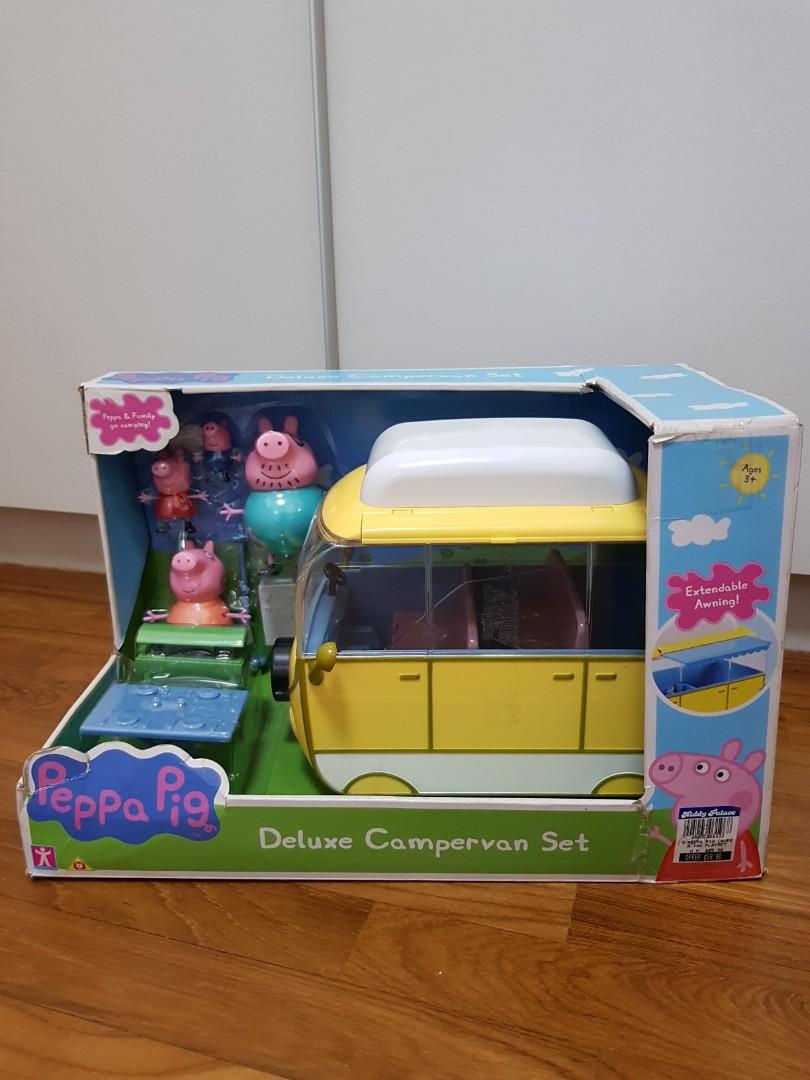 Peppa pig deluxe hot sale campervan set