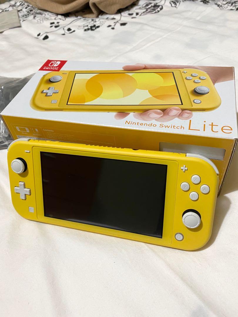 Nintendo Switch Lite Yellow Video Gaming Gaming Consoles On Carousell