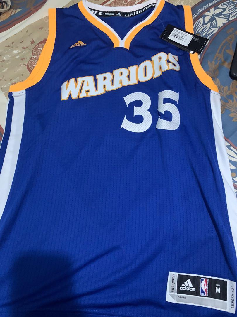 Golden State Warriors adidas NBA Official Swingman Road Jersey Kevin Durant  #35