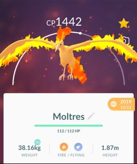 Pokemon go Shiny Moltres!!!, Video Gaming, Gaming Accessories, Game Gift  Cards & Accounts on Carousell