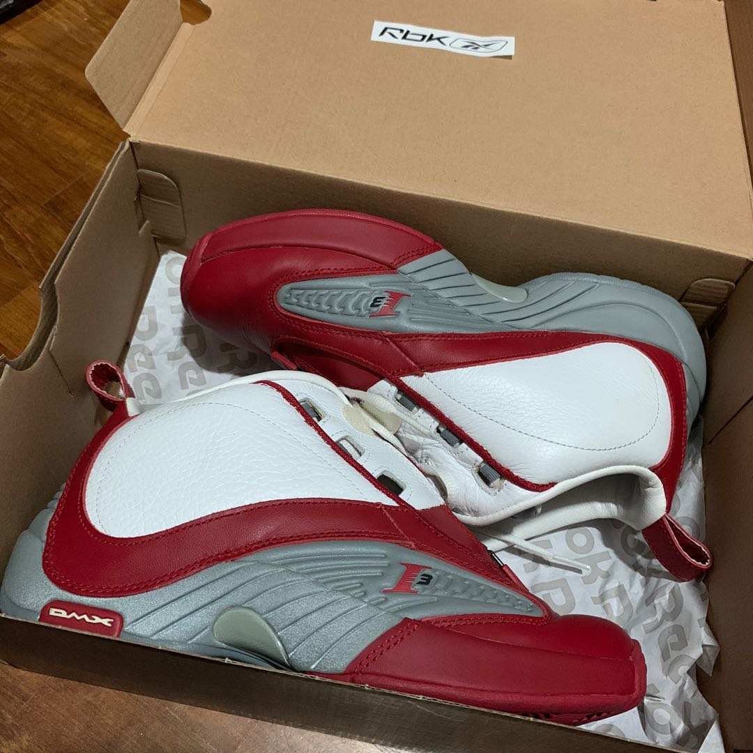 reebok answer iv og white red