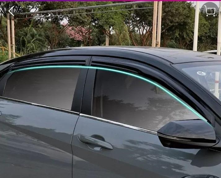 Ready Stock All Black Pre Order Hyundai Avante 2021 Cn7 Window Rain Visor 2 Style Car Accessories Accessories On Carousell