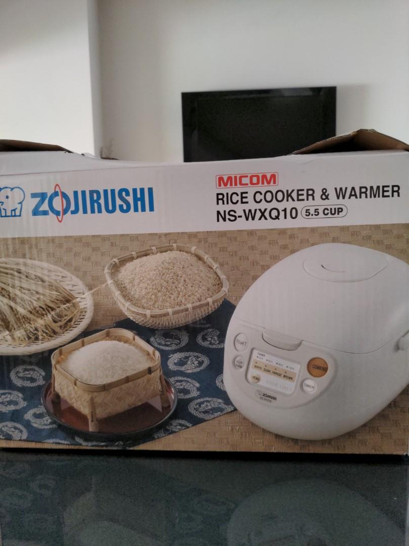 Rice Cooker Zojirushi 5.5 cups, TV & Home Appliances, Kitchen
