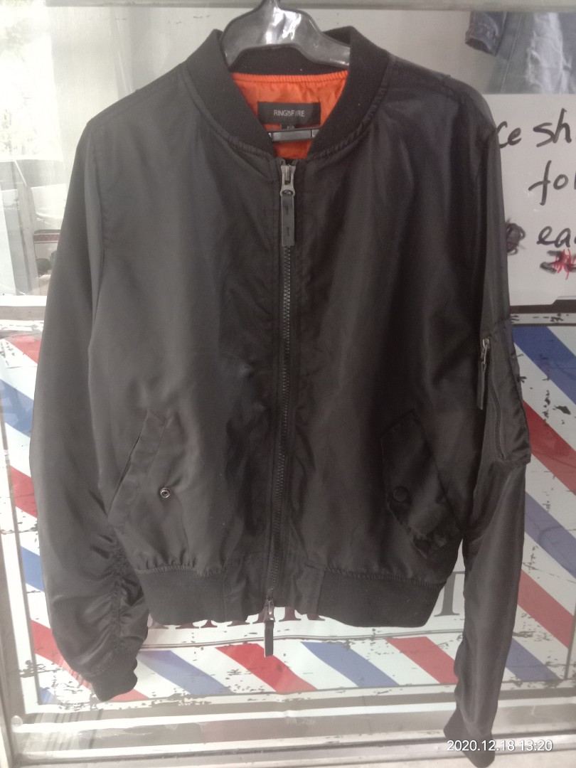 Ring of fire bomber jacket
