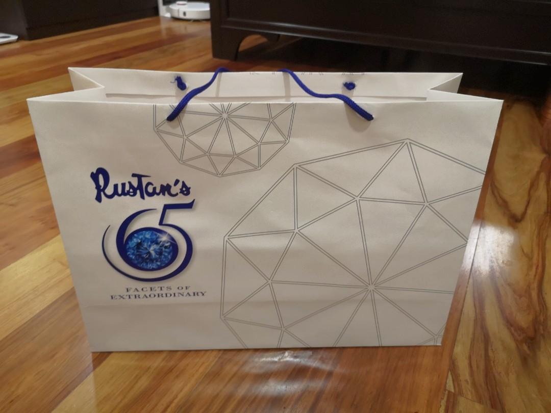Rustan's large paper bag, Luxury, Bags & Wallets on Carousell