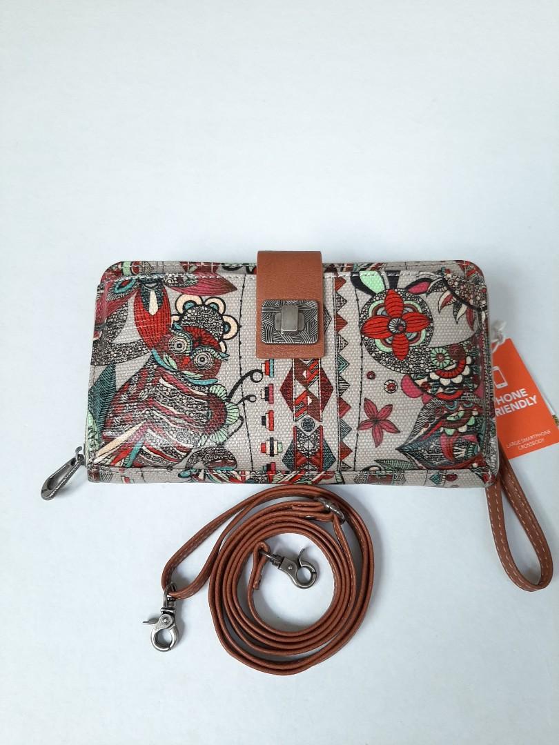 Sakroots Large Smartphone Woven Crossbody Phone Bag | The Shoe Company