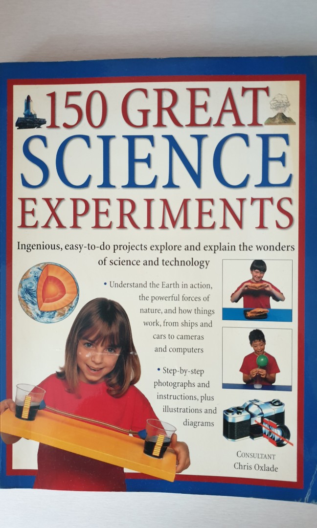 Science experiments reference book, Hobbies & Toys, Books & Magazines ...