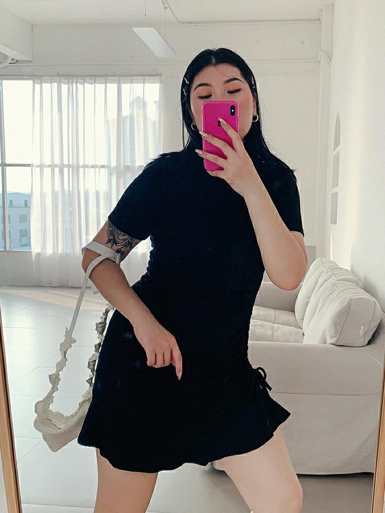 Sexy AF PLUS SIZE Little Black Dress Women s Fashion Tops